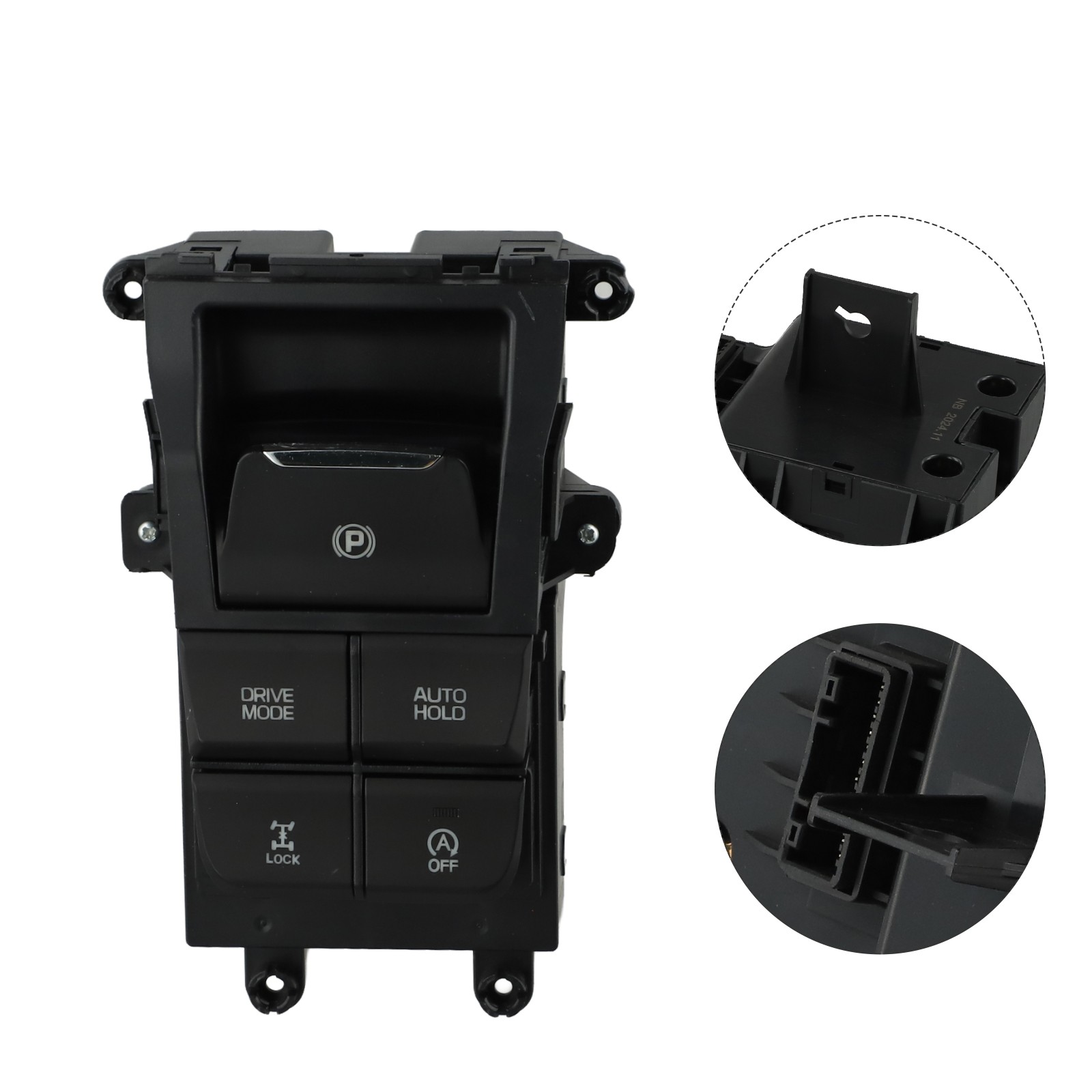 Car Console Handbrake Switch For Hyundai Tucson Plastic Black Easy Installation - Bild 9 von 12