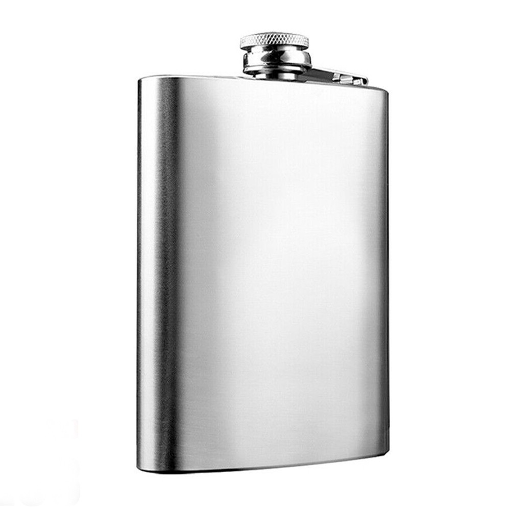 Brand New Home Travel Party Hip Flask Travel Flagon Sliver Vodka 1 Pcs - Picture 36 of 42