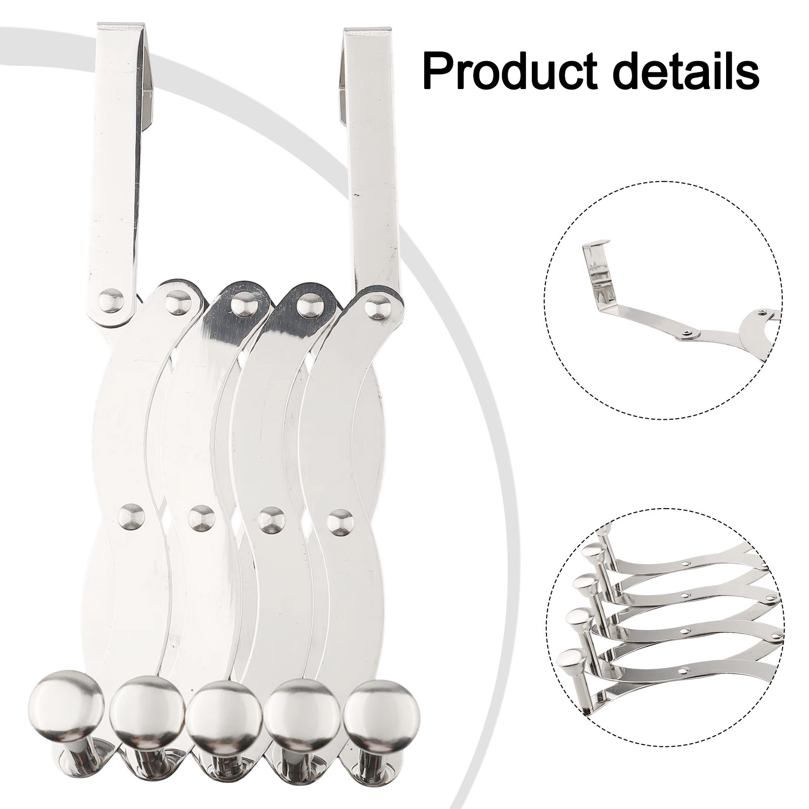 Easily Installable Adjustable Hook Designed for Efficient Clothing Care - Photo 27/36