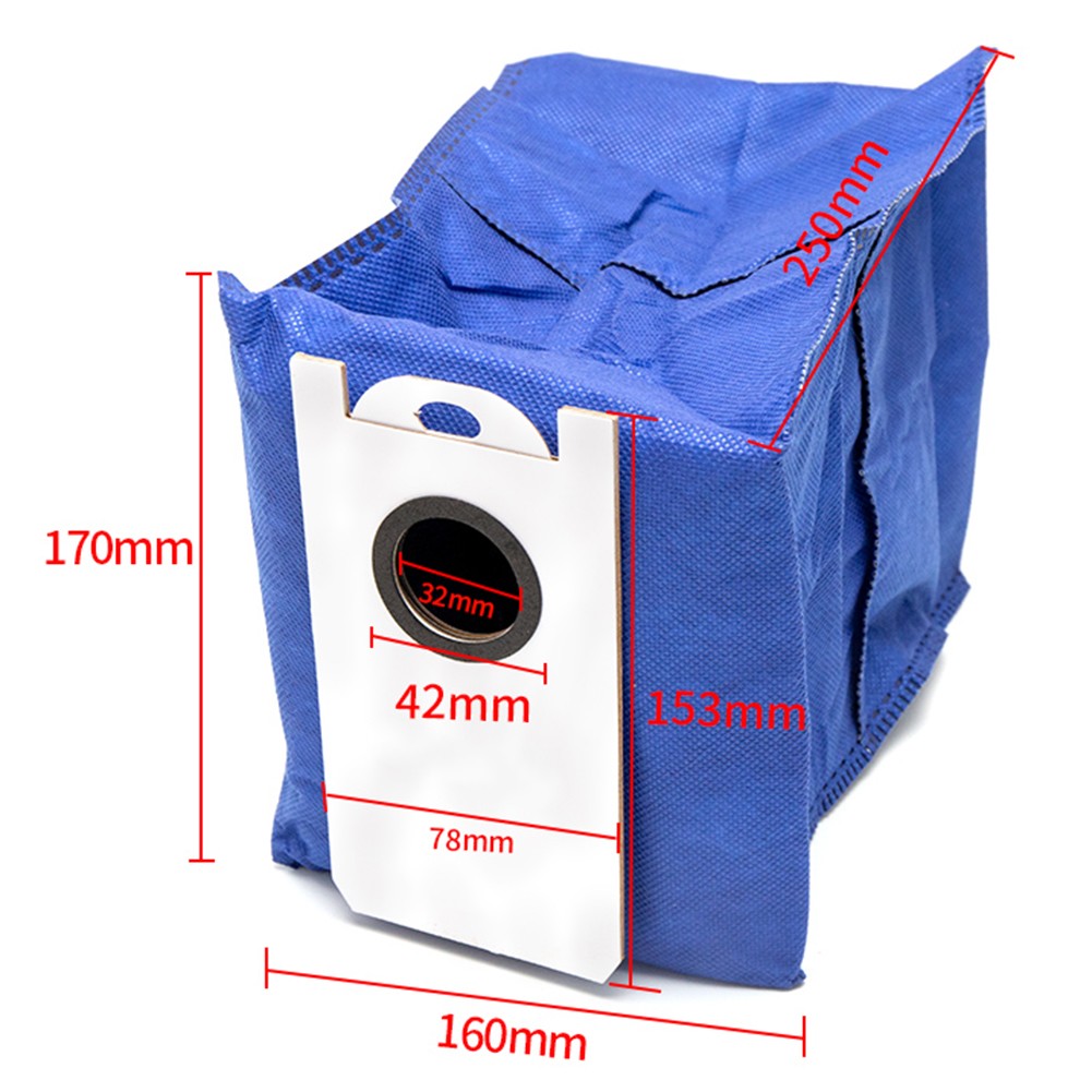 Easily Replaceable 4 6L Dust Bags Compatible with For bObsweep Vacuums