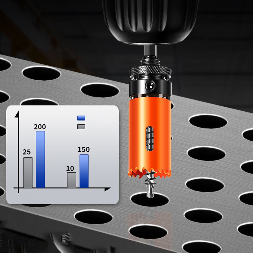 Professional Grade 1460mm Hole Cutter for Wood Metal with Enhanced Stability - Picture 43 of 63
