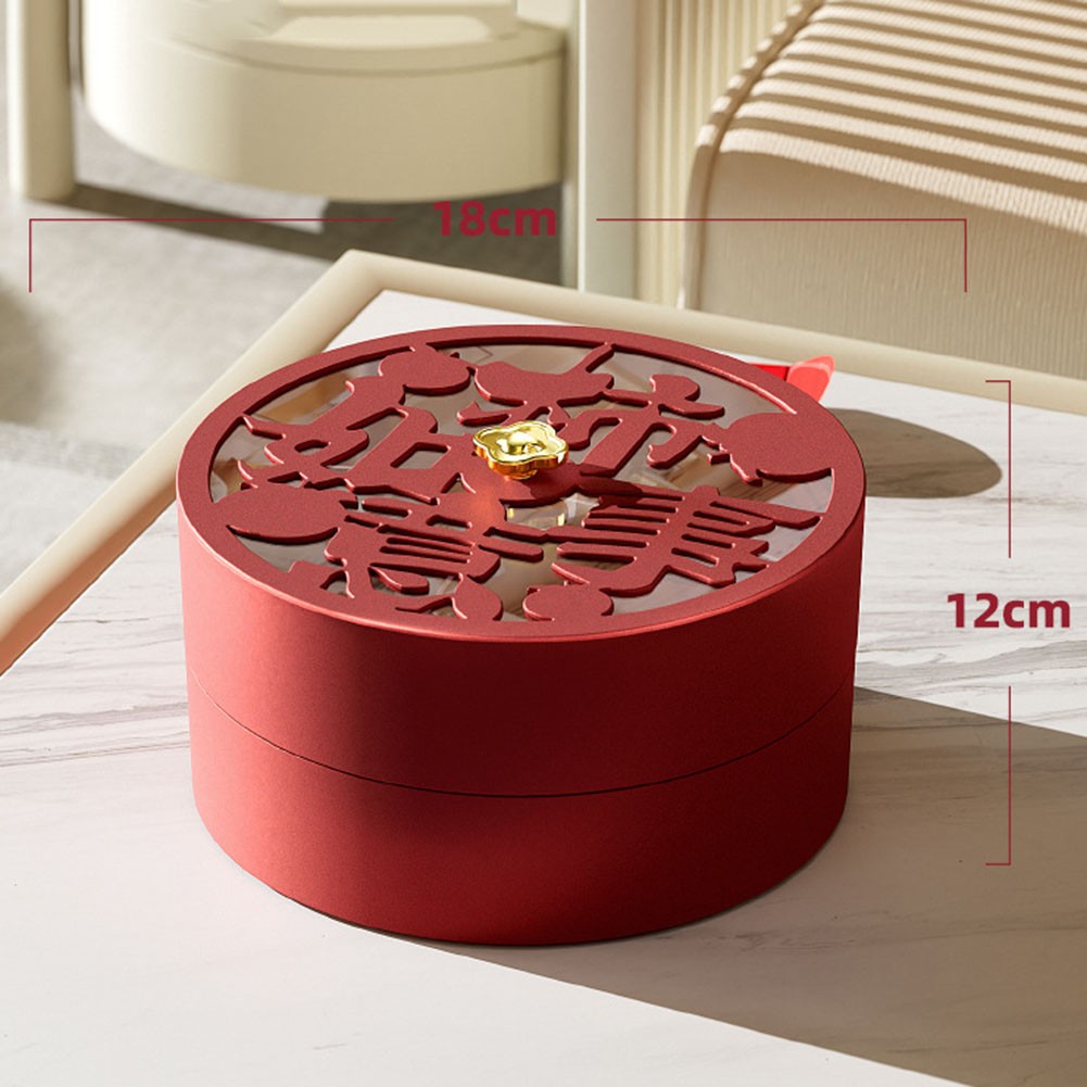 Stackable Snack Display Plate with Sealed Storage for Fruit and Des - Picture 34 of 39