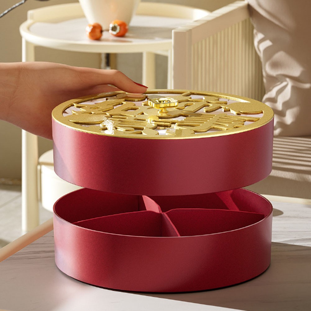 Stackable Snack Display Plate with Sealed Storage for Fruit and Des - Picture 30 of 39