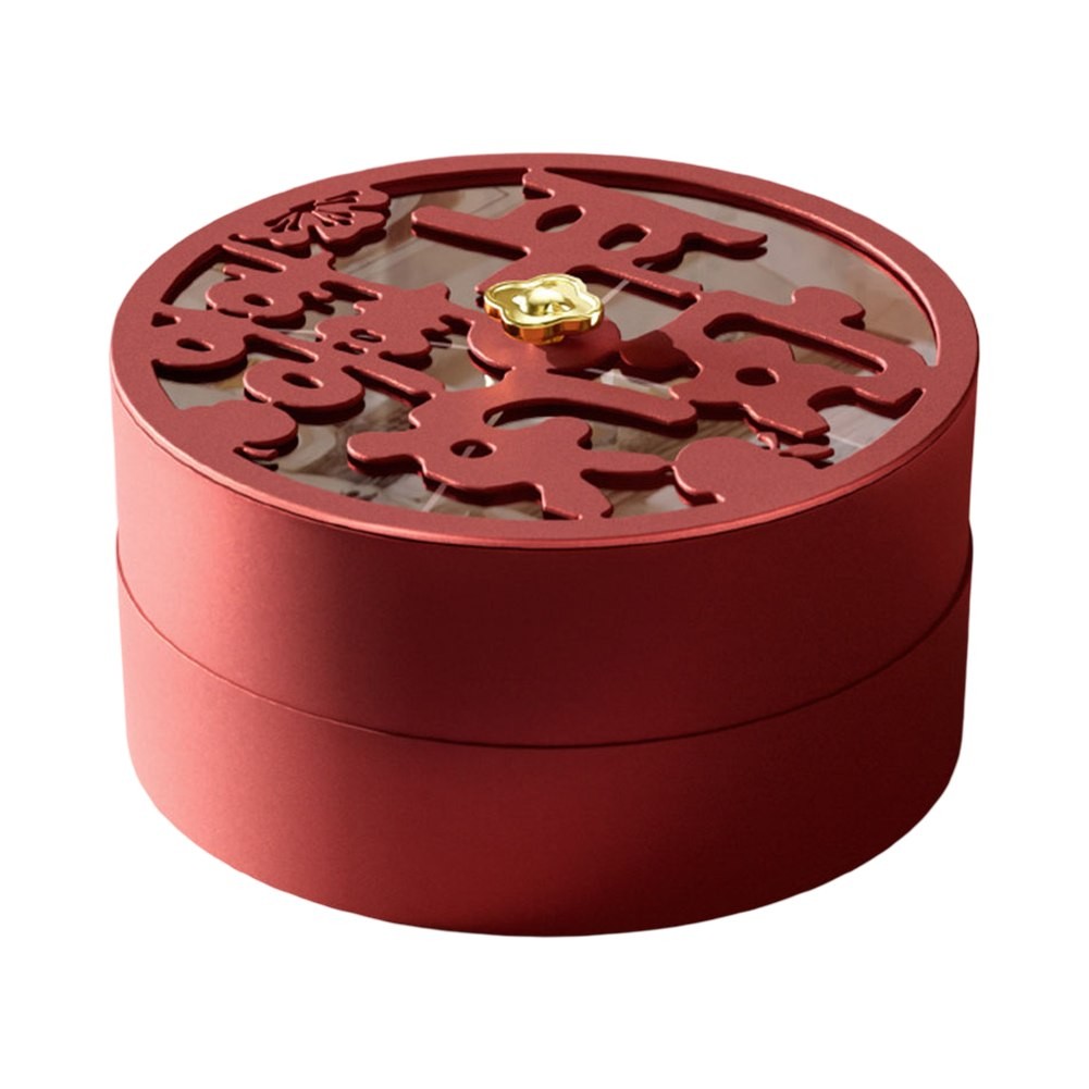 Stackable Snack Display Plate with Sealed Storage for Fruit and Des - Picture 37 of 39