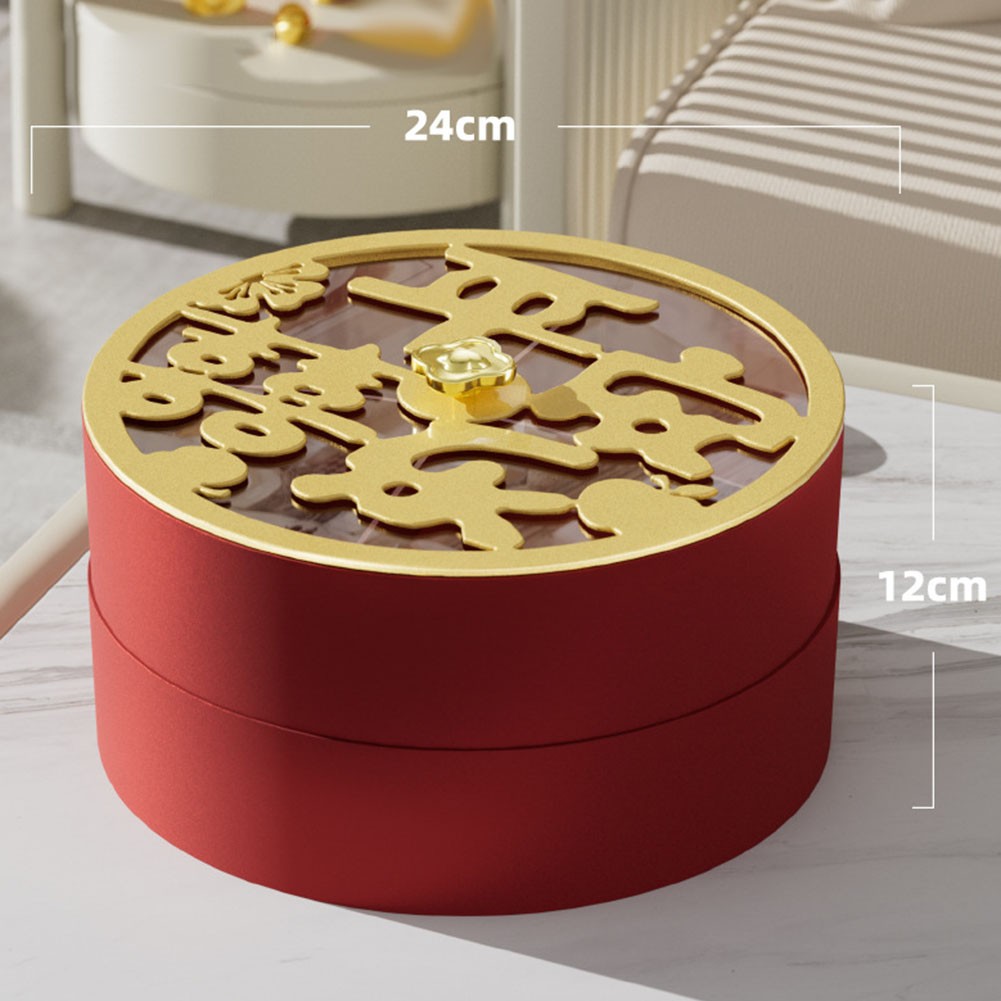 Stackable Snack Display Plate with Sealed Storage for Fruit and Des - Picture 36 of 39