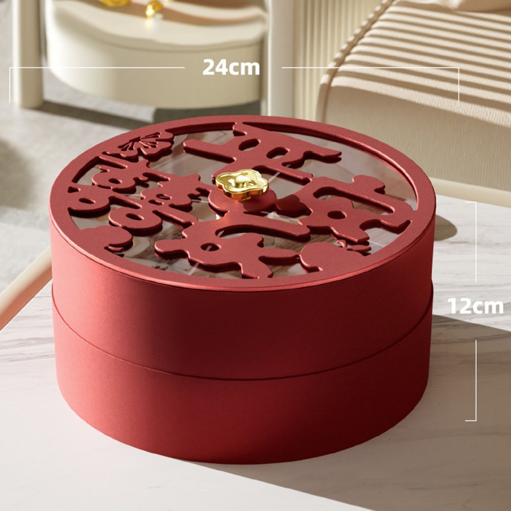 Stackable Snack Display Plate with Sealed Storage for Fruit and Des - Picture 39 of 39