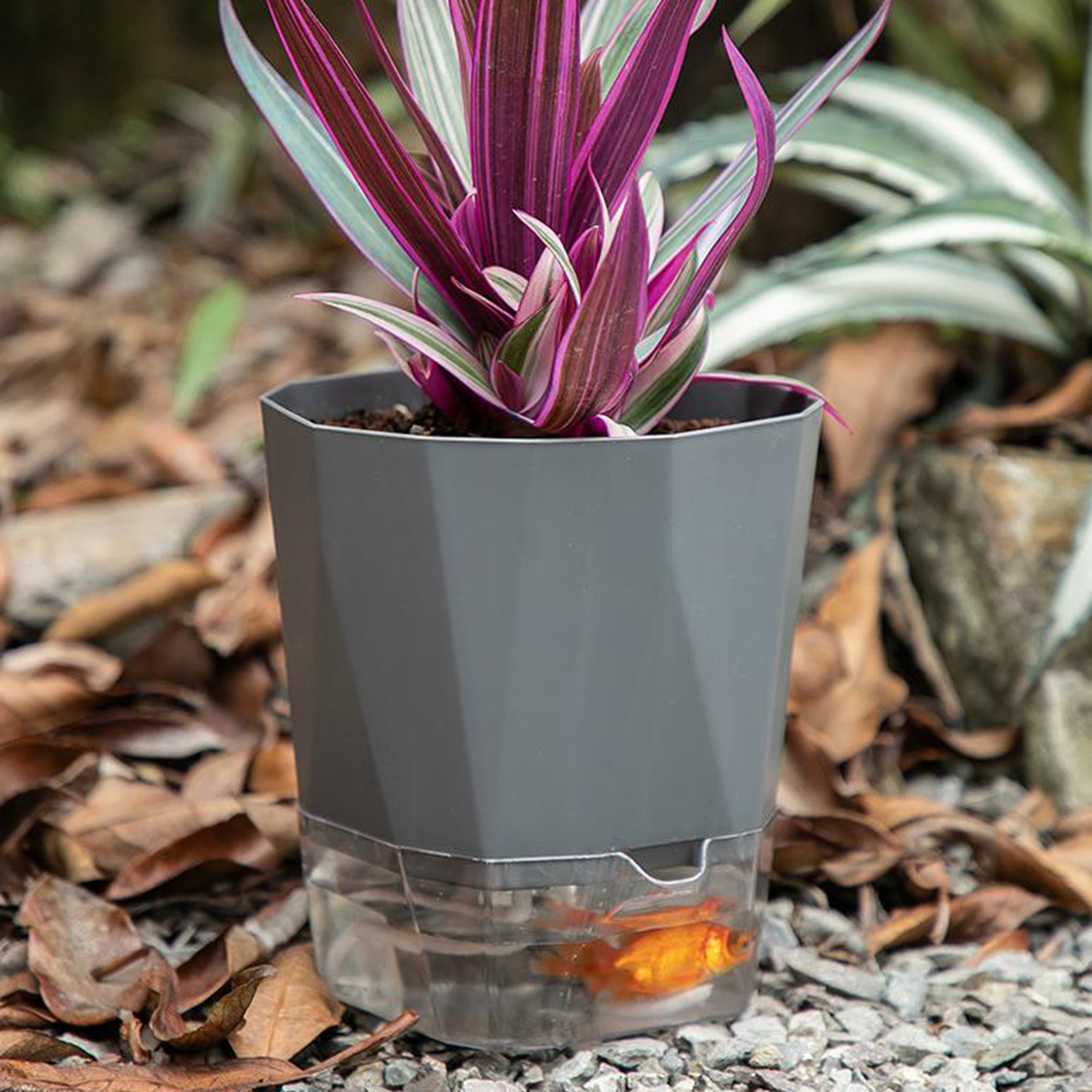 8 Stück achats Automatische Blumentöpfe mit Wasserspeicher für Zimmerpflanzenpflege