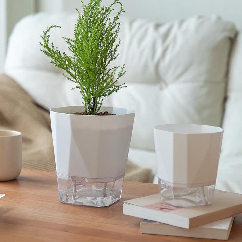8 Stück achats Automatische Blumentöpfe mit Wasserspeicher für Zimmerpflanzenpflege