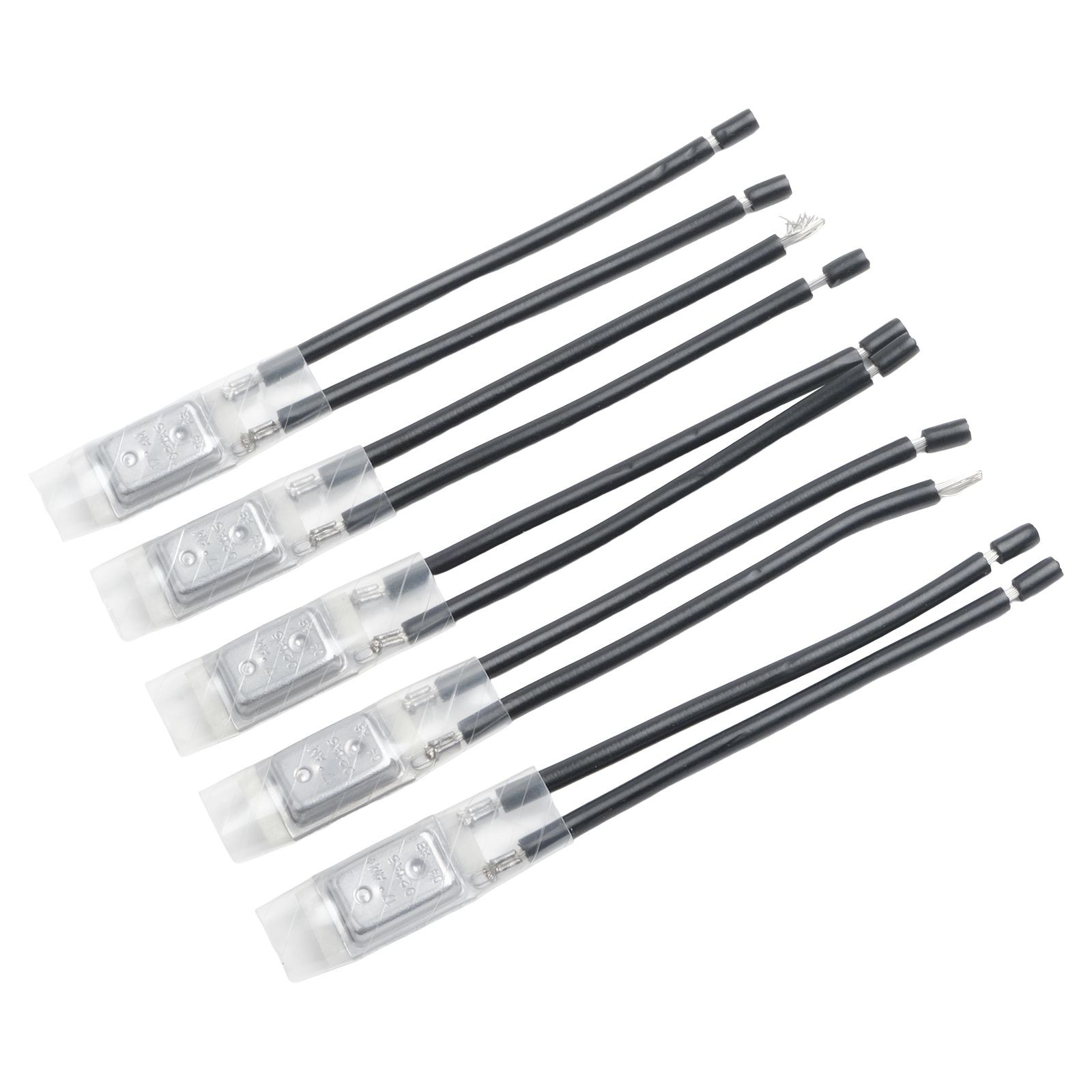 Bimetallic Strip Thermal Protectors 5pcs Normally Closed Temperature Switches - Picture 27 of 80