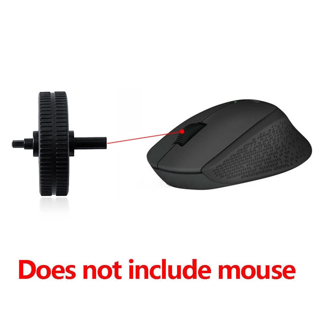 Leicht austauschbares Mausrad Teil kompatibel mit für Logitech Geräte