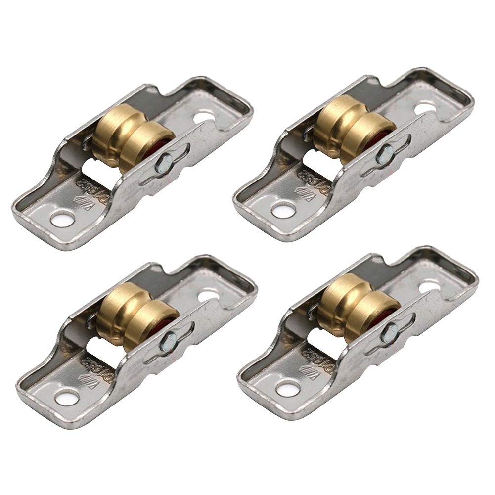 Silent Bearing Sliding Window Rollers Set of 4 in Premium Stainless Steel