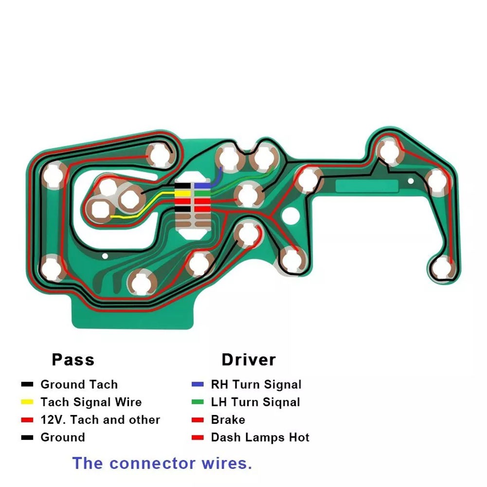 Speedometer & Tachometer Circuit Board for 1978 1982 For Corvette C3 Models - Picture 8 of 9