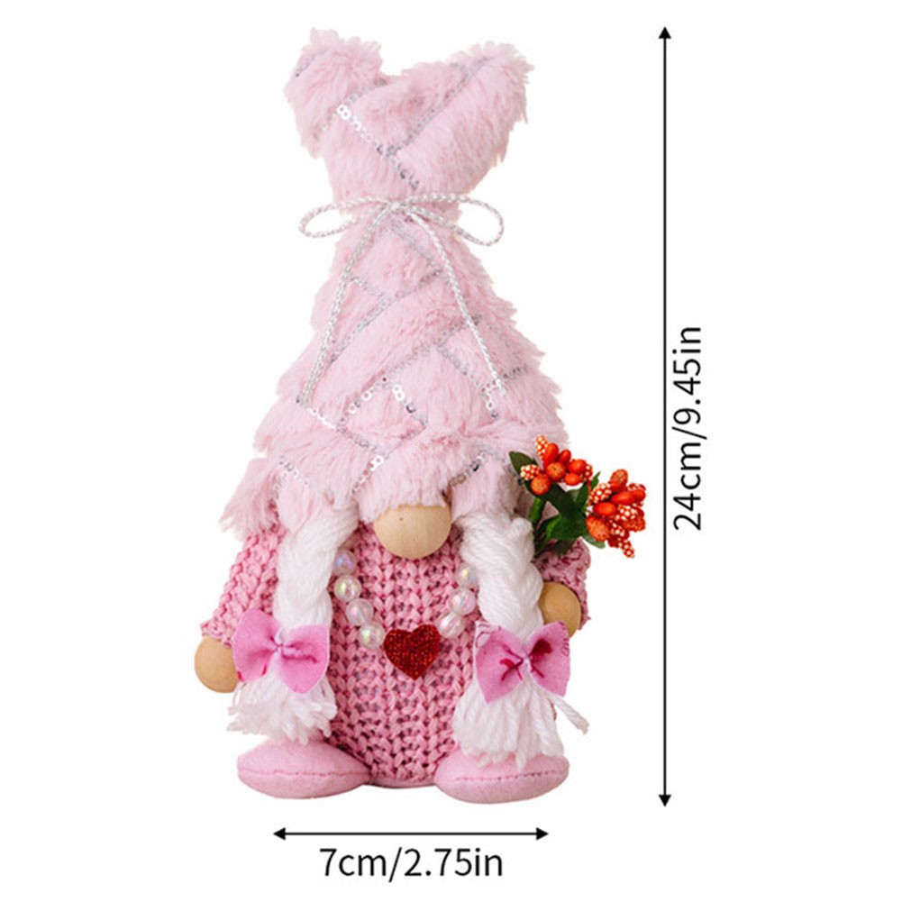 Gnome Figurines for Valentine's Day Decoration and Romantic Atmosphere - Picture 29 of 31