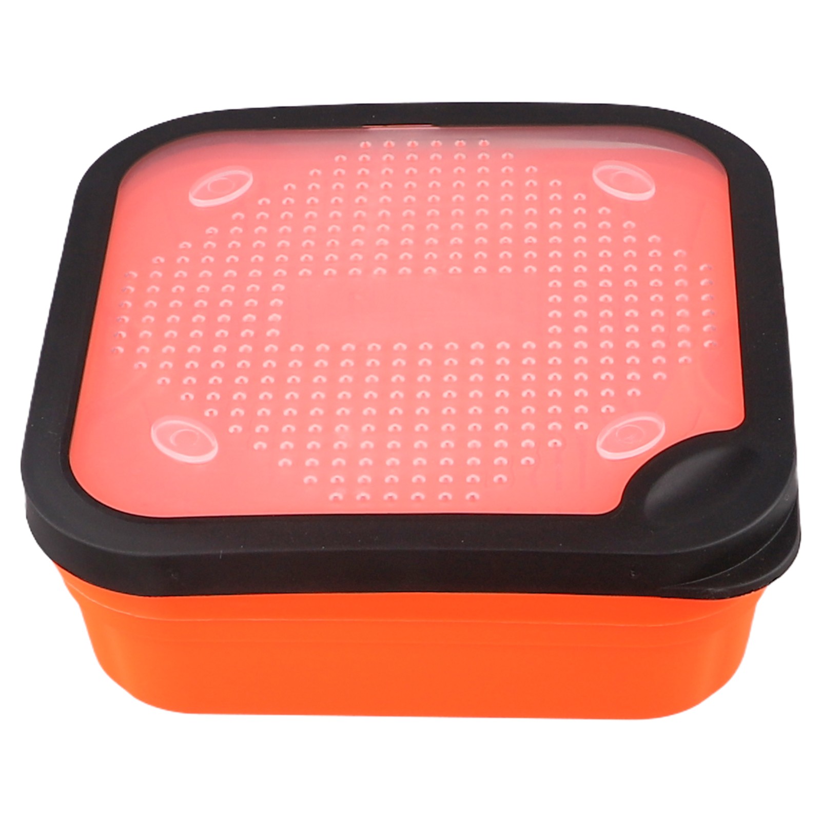 Effortless For draining Solution 2in1 Redworm Bait Box for Angling Needs