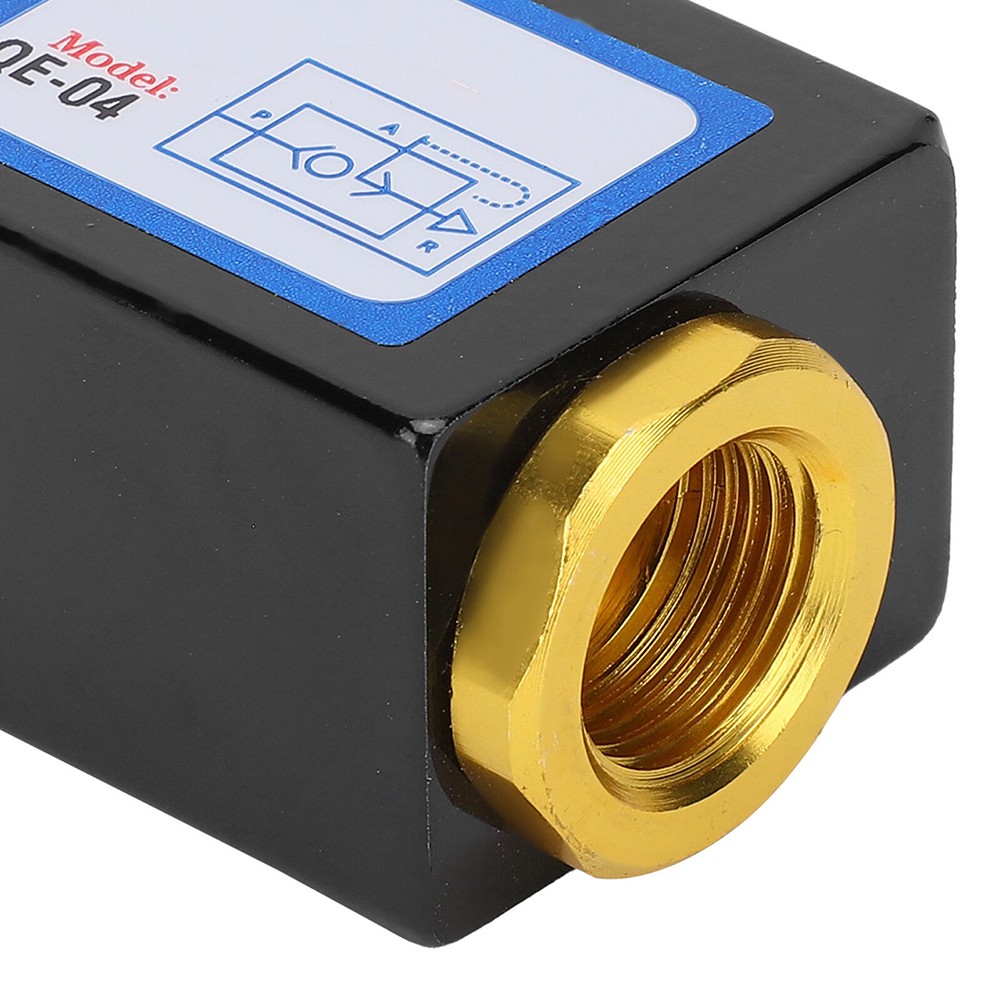 High Performance Quick Exhaust Valve G1/2 Compatible with Pneumatic Systems - Picture 4 of 12