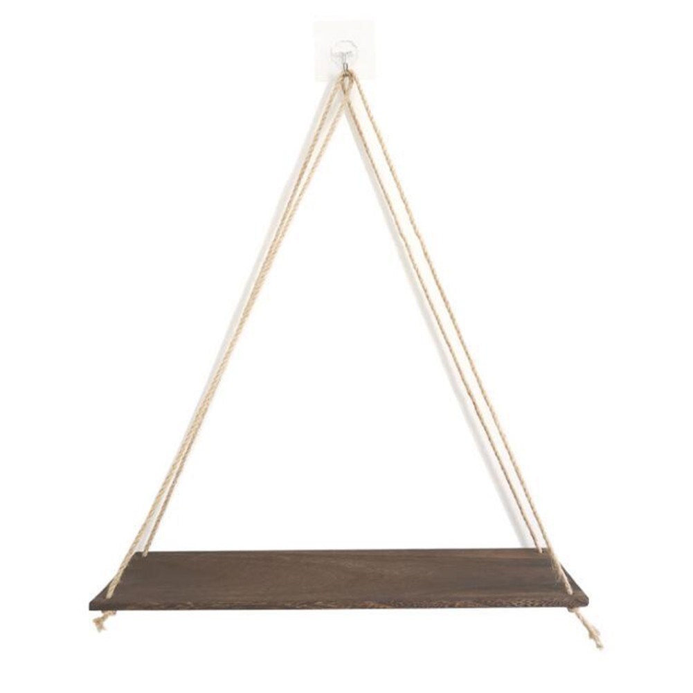 Aesthetic Appeal Meets Functionality Wooden Floating Shelf Set Up Easily