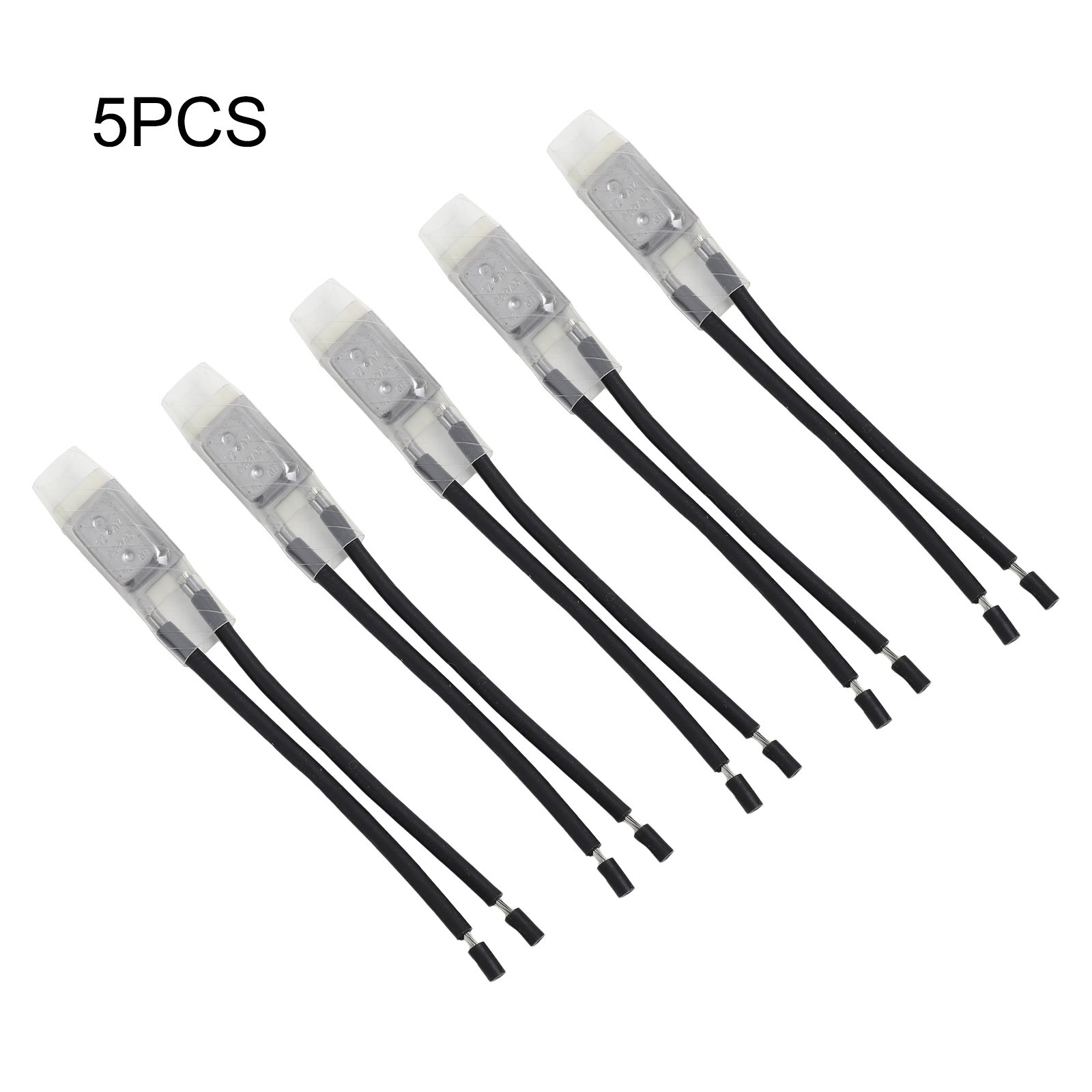 Bimetallic Strip Thermal Protectors 5pcs Normally Closed Temperature Switches - Picture 59 of 80