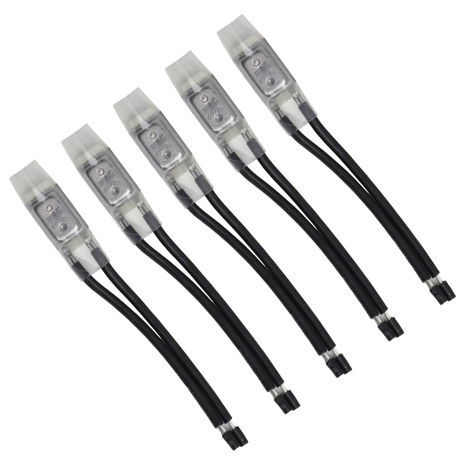 Bimetallic Strip Thermal Protectors 5pcs Normally Closed Temperature Switches - Picture 76 of 80