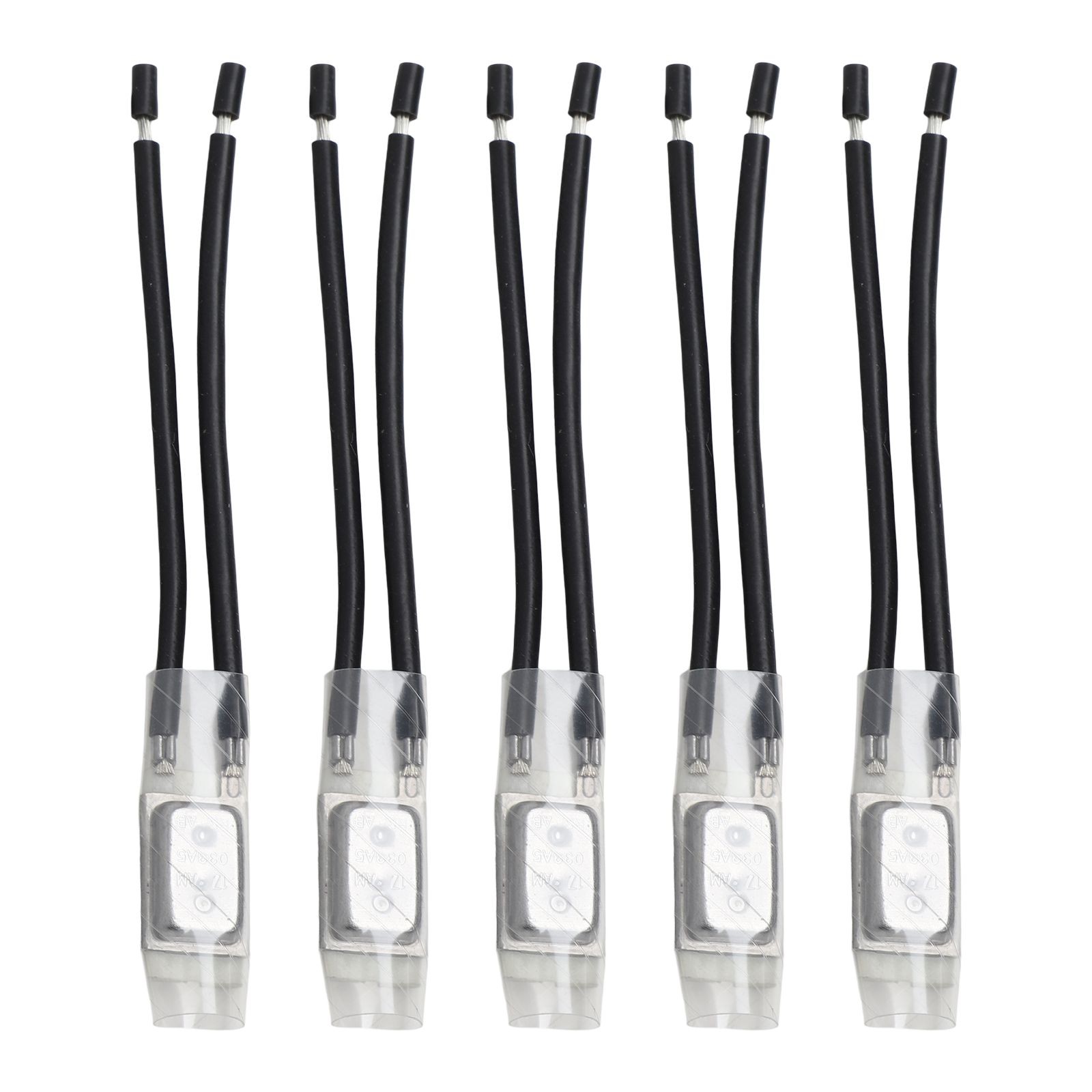 Bimetallic Strip Thermal Protectors 5pcs Normally Closed Temperature Switches - Picture 60 of 80