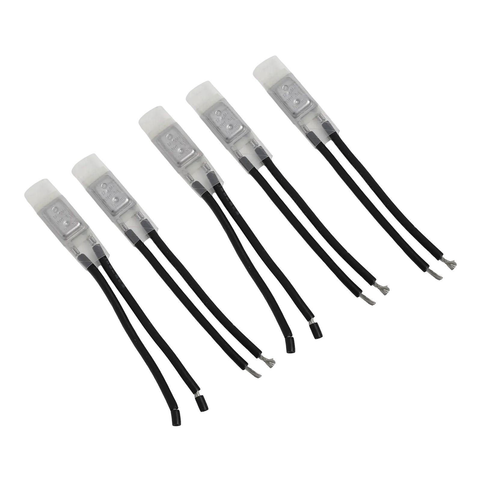 Bimetallic Strip Thermal Protectors 5pcs Normally Closed Temperature Switches - Picture 15 of 80