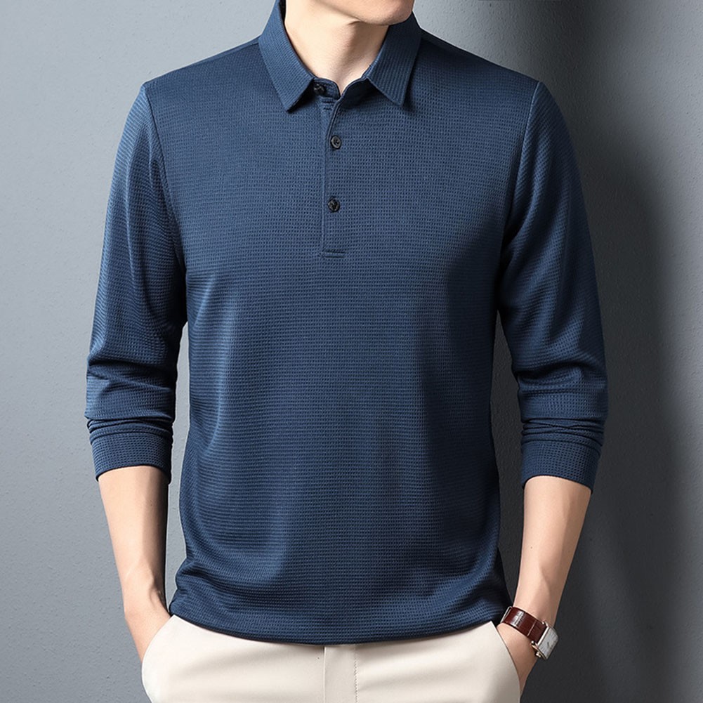 A Must Have in Every Man's Wardrobe Casual Fashionable Long Sleeved Shirt