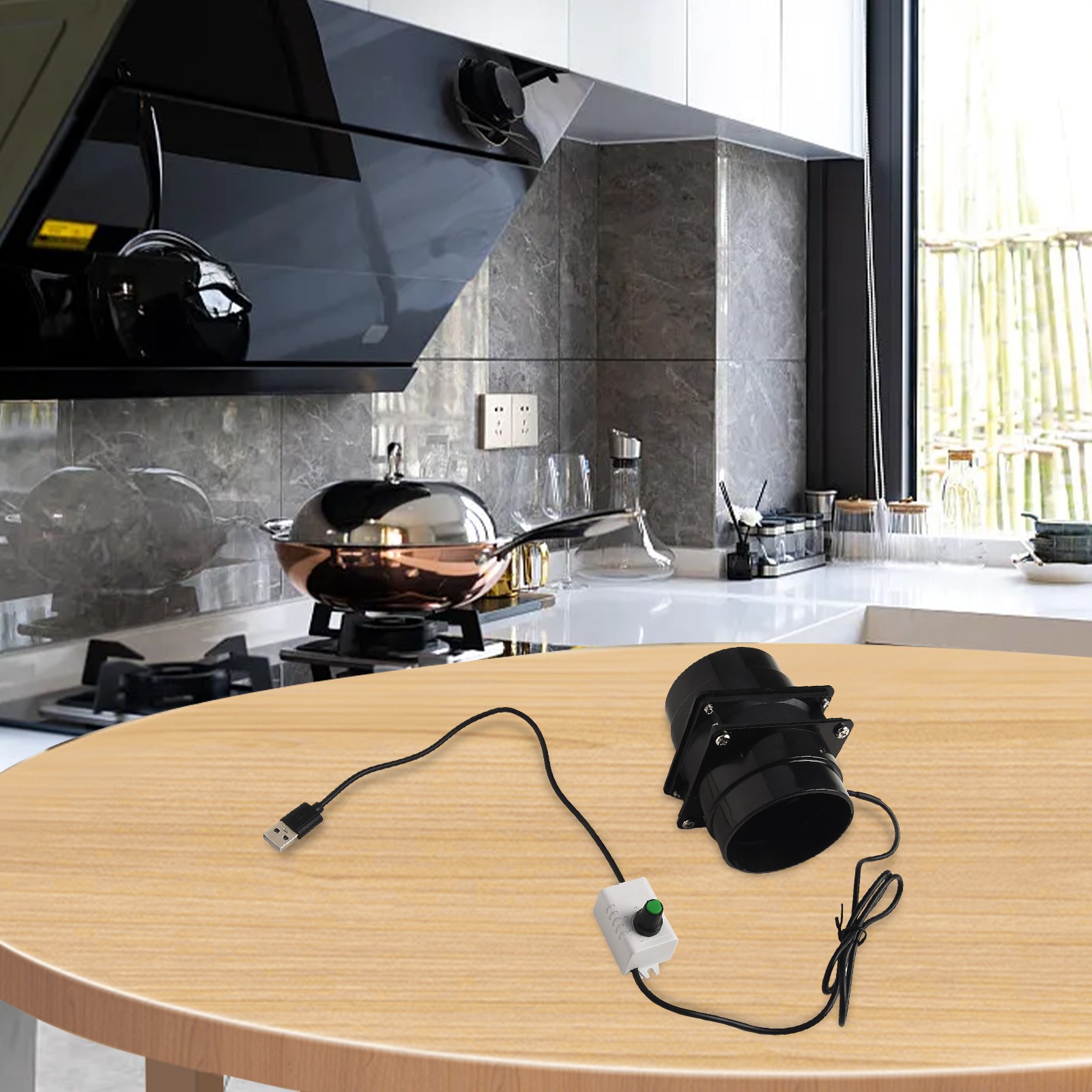 Stylish Air Ventilation Fan with Noise Reducing Design for Sheds and Kitchens - Bild 29 von 56
