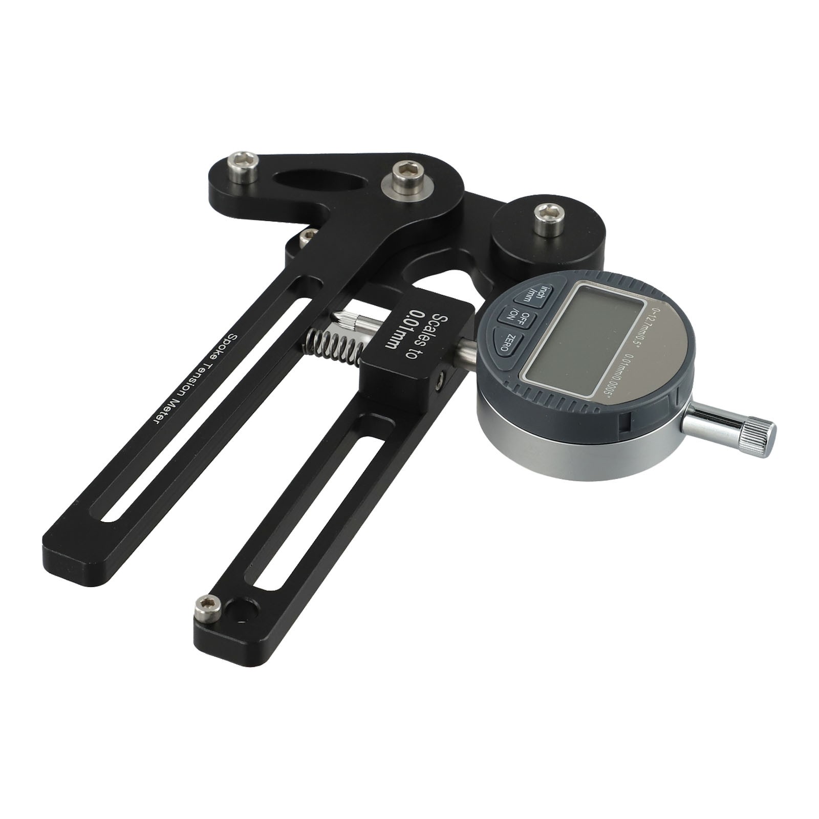 Essential Fahrrad Rad Speichen Spannungsmesser Werkzeug rot mechanisch 26 29 Rä - Bild 22 von 27