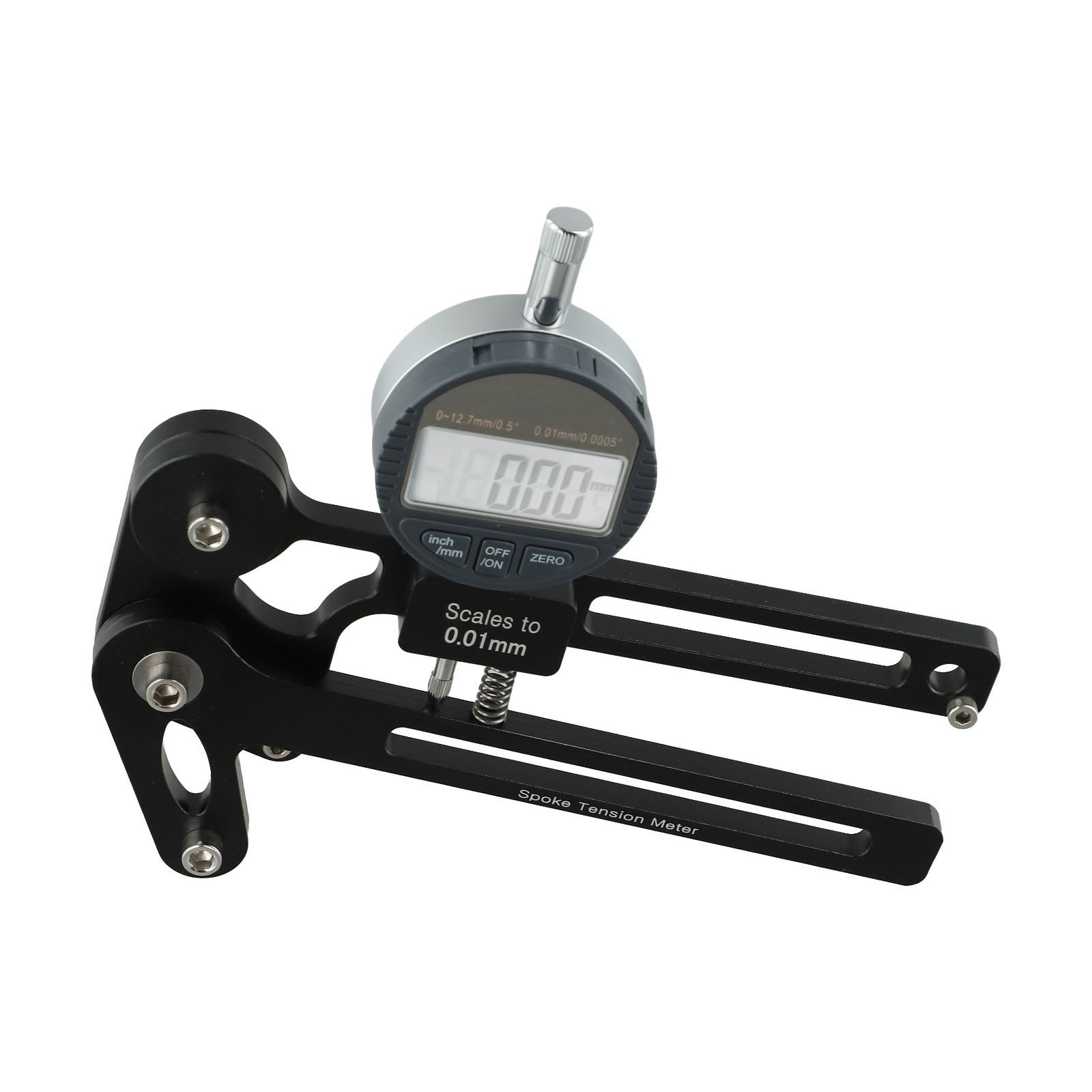 Essential Fahrrad Rad Speichen Spannungsmesser Werkzeug rot mechanisch 26 29 Rä - Bild 19 von 27