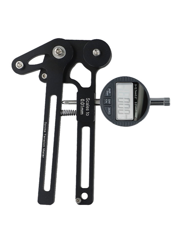 Essential Fahrrad Rad Speichen Spannungsmesser Werkzeug rot mechanisch 26 29 Rä - Bild 14 von 27