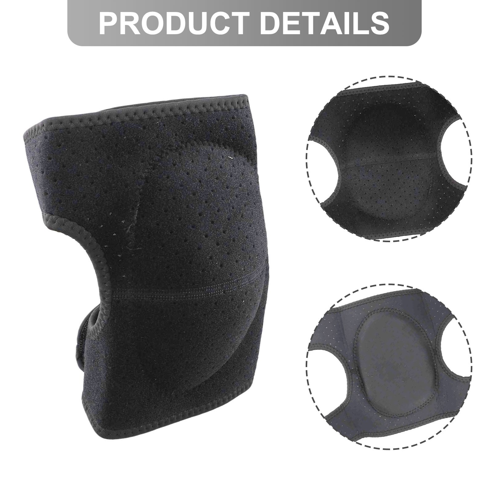 Soutien optimal et soulagement de la douleur avec coussin de genou sport éponge - Bild 14 von 28