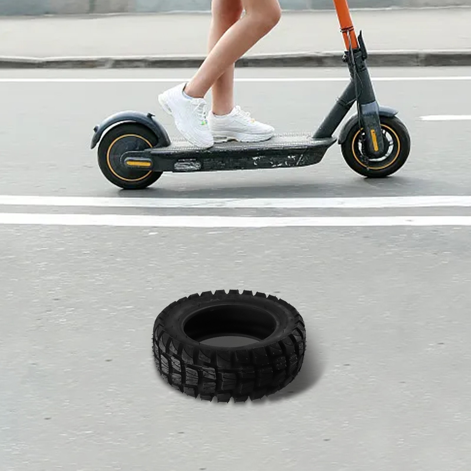 High Performance Offroad Vacuum Tire Fits For Dualtron Scooters Size 11inch - Bild 19 von 25
