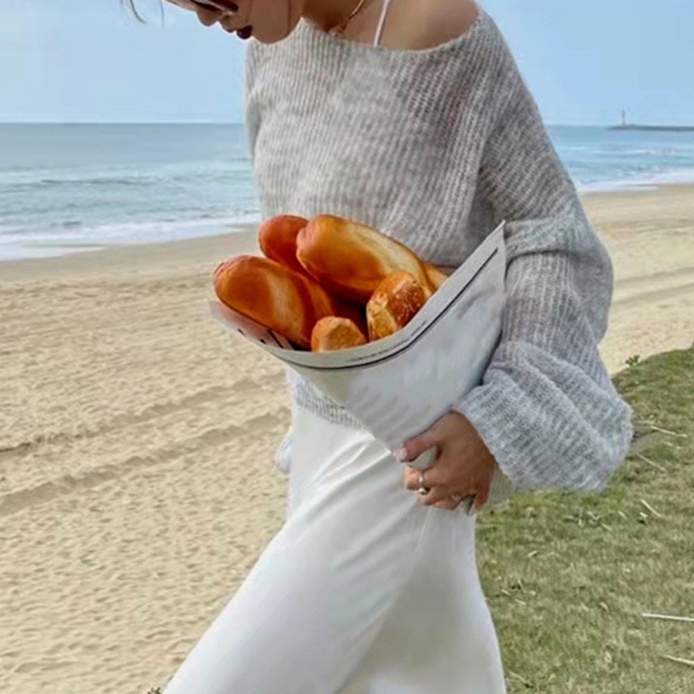 Casual Women Sweater with Long Sleeves Perfect for Home and Club Activities - Picture 15 of 19