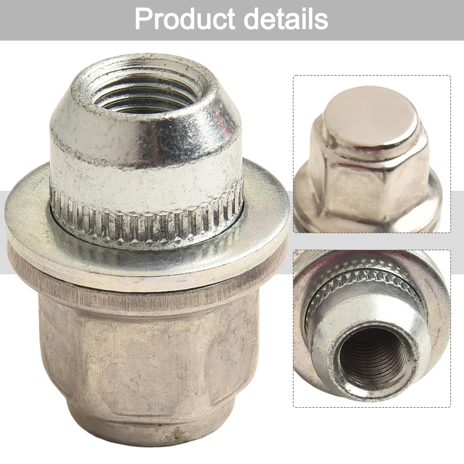thumbnail interactive-video image 1 of Genuine OEM Nissan Infiniti Wheel Lug Nut – 5pc Set – 40224JK00A (Driver/Passenger Fitment) 1 of 3