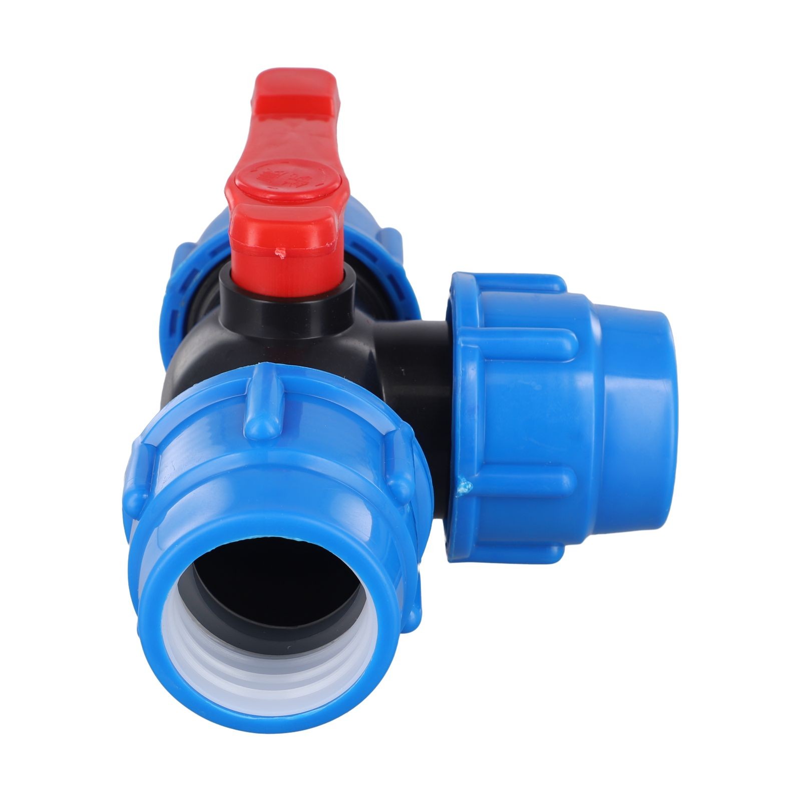 PE-Pipe 3-Way Ball-Valve 20/25/32/40/50mm Plastic Valve-Ball Valve Valve - Picture 56 of 57