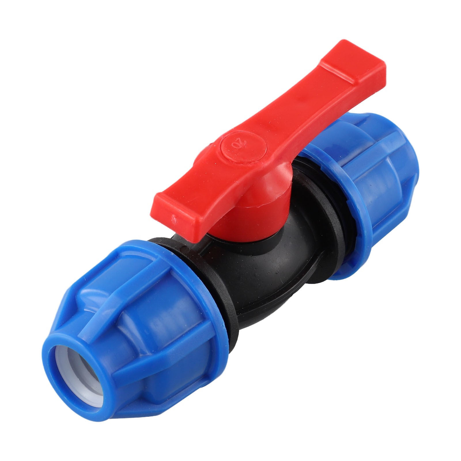 User friendly PE Ball Valve Water Pipe Compression End Fitting 20mm/25mm/32mm - Picture 26 of 50