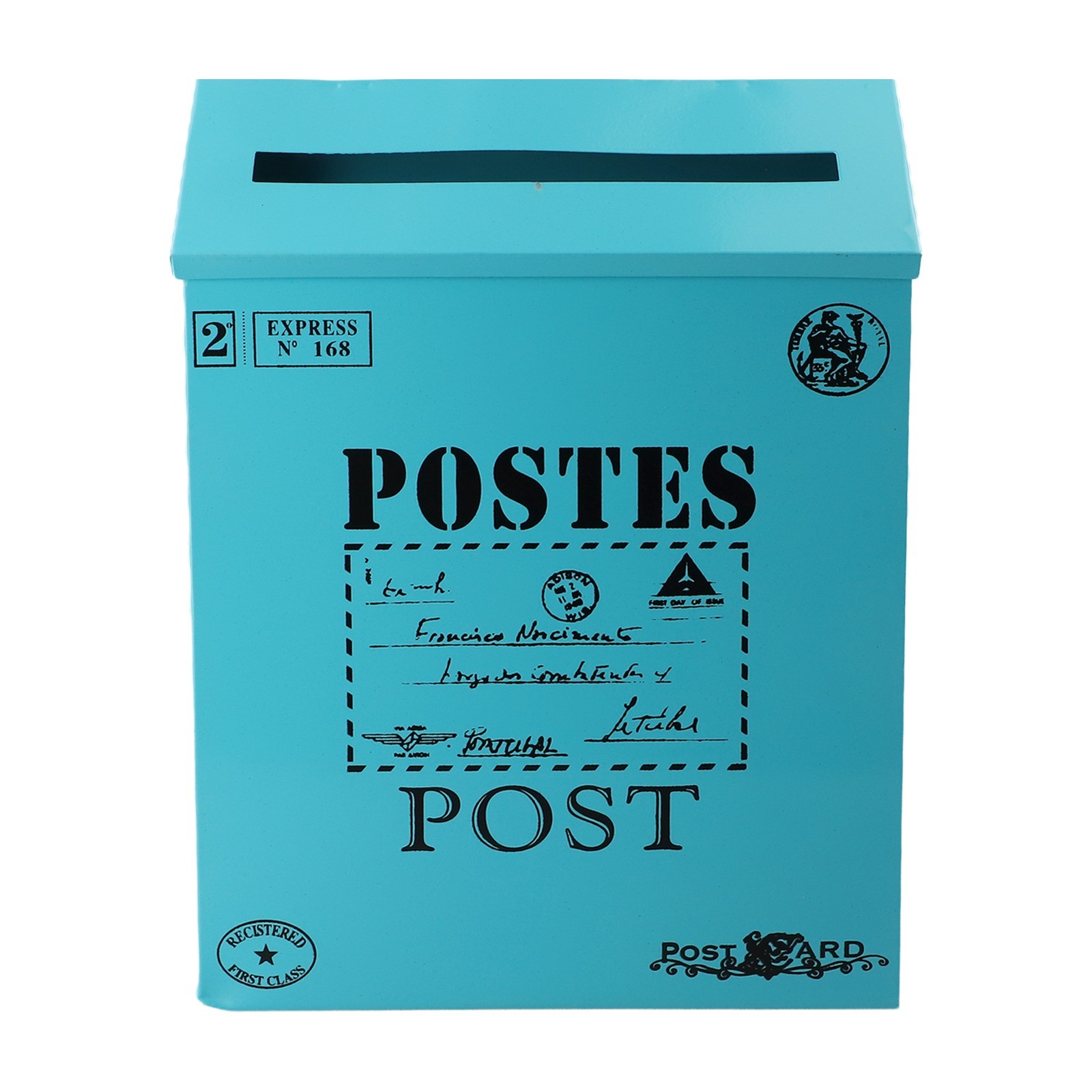 Aesthetically Pleasing Vintage Style Postal Box Adds Charm to Any Room