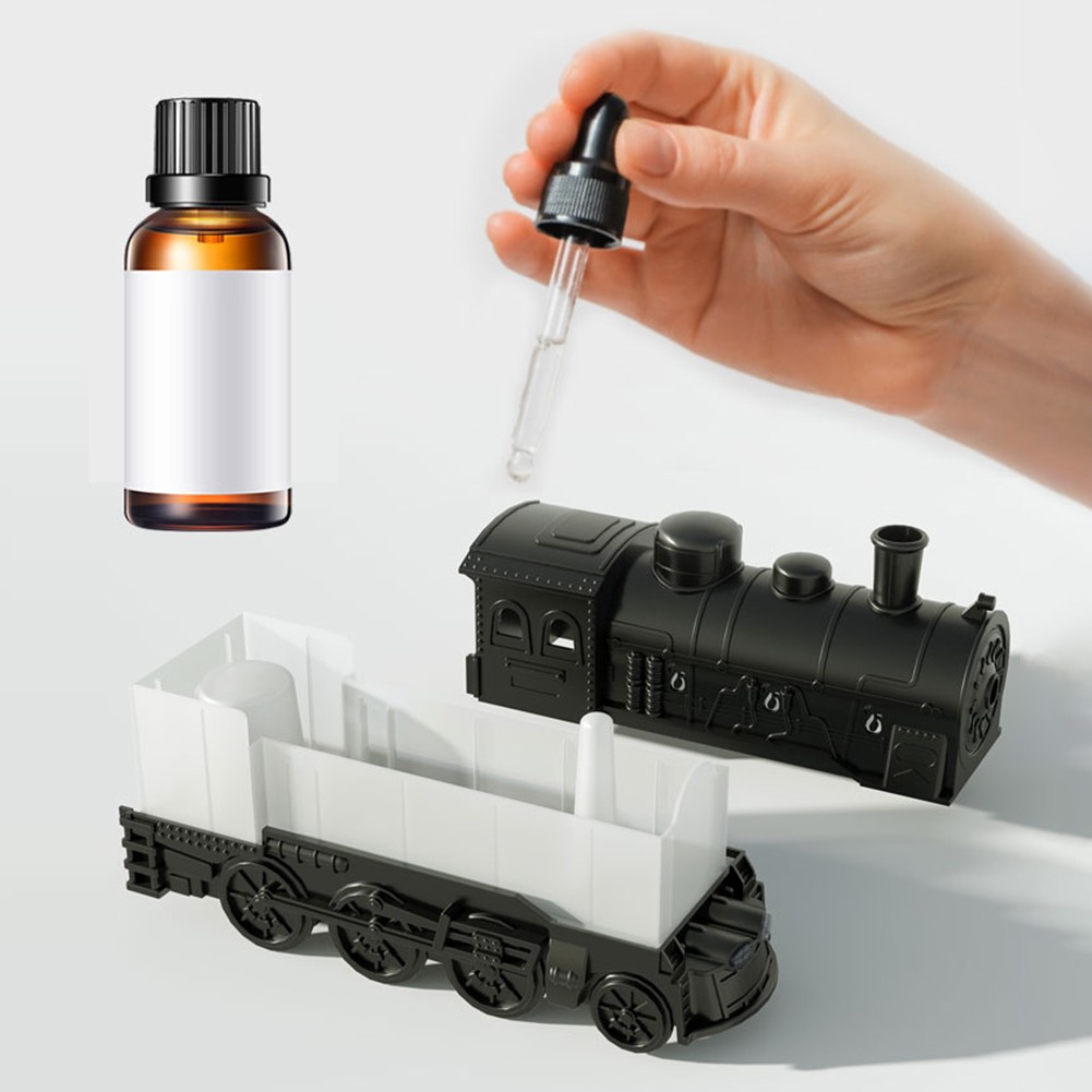 Train Shaped Aromatherapy Diffuser 300ml for Relaxing Home Environment