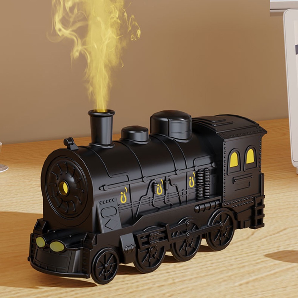 Train Shaped Aromatherapy Diffuser 300ml for Relaxing Home Environment