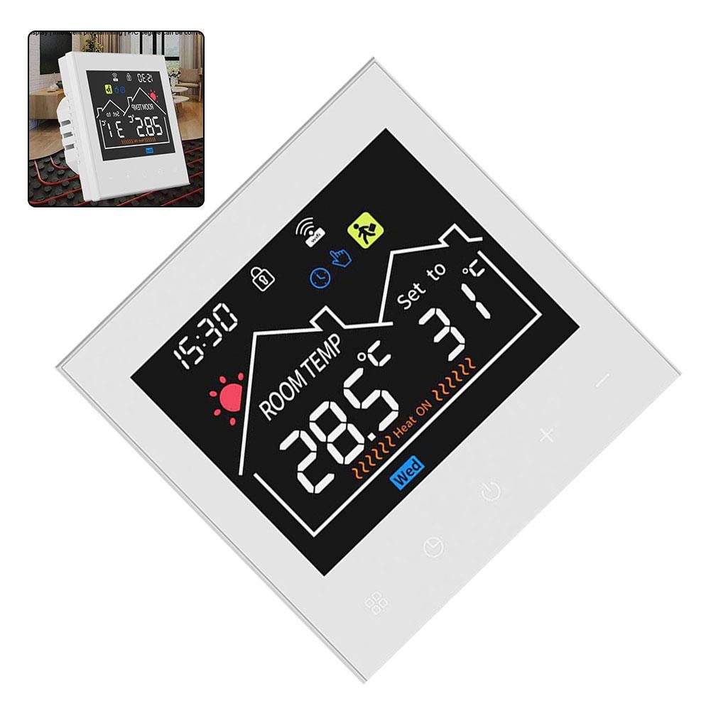 WiFi Enabled Thermostat with HD Display for Enhanced Safety and Energy Savings