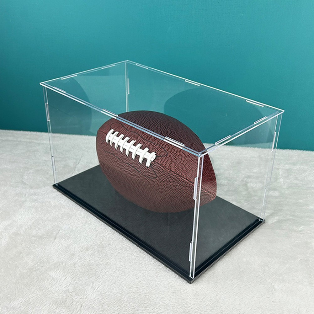 Space Saving Acrylic Football Display Box Clear Design Easy to Maintain - Bild 15 von 27