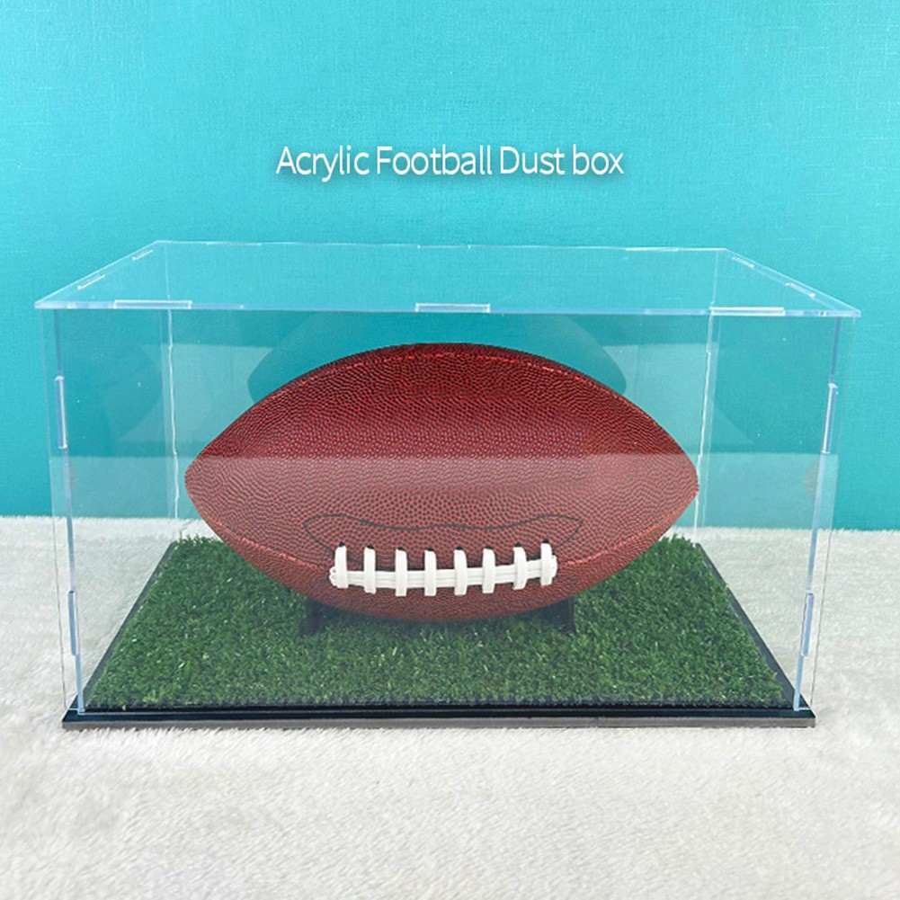 Space Saving Acrylic Football Display Box Clear Design Easy to Maintain - Bild 26 von 27