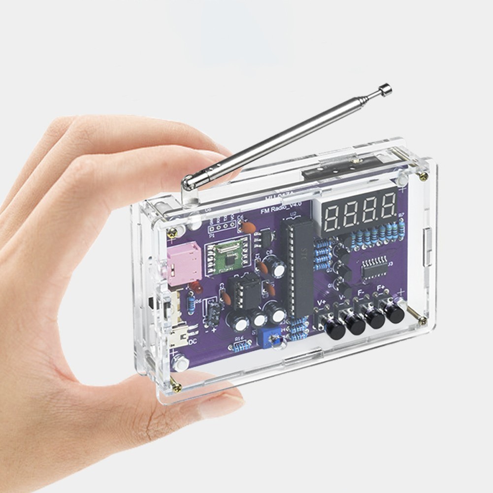 FM Radio Lötset Lernwerkzeug mit Frequenzanzeige 87108 MHz - Bild 21 von 25