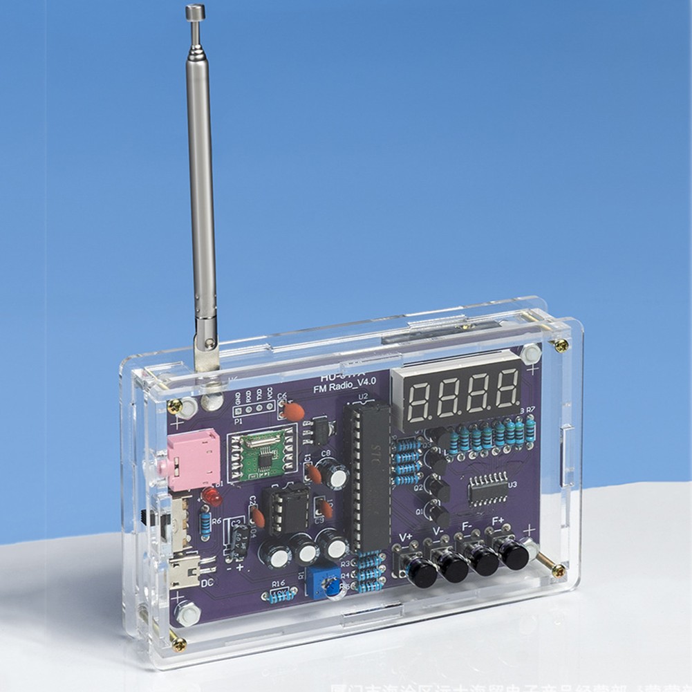 FM Radio Lötset Lernwerkzeug mit Frequenzanzeige 87108 MHz - Bild 25 von 25
