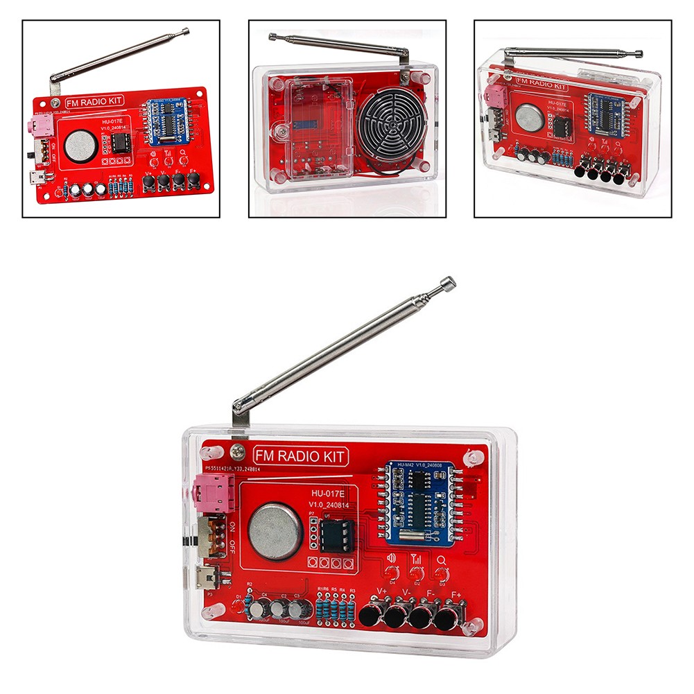 Soldering Practice FM Radio DIY Kit Create Your Own 87 108MHz Stereo Receiver - Picture 22 of 30