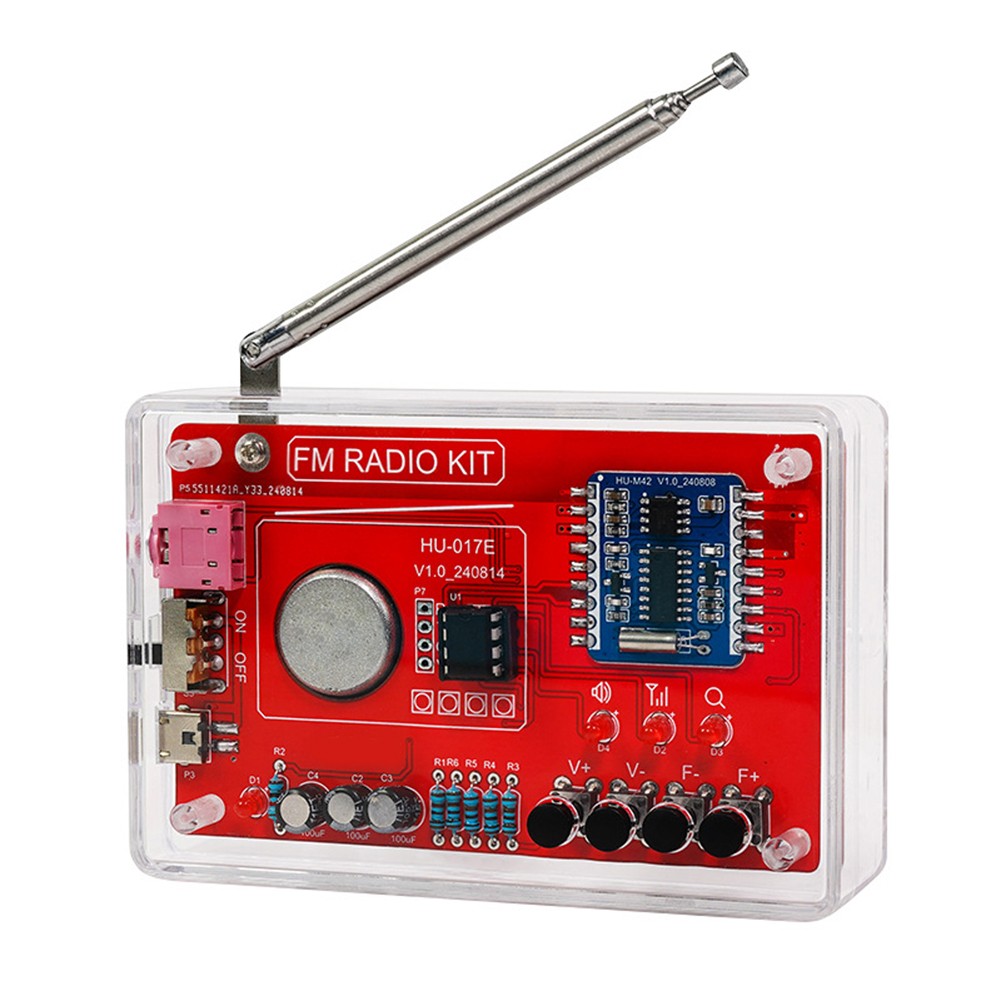 Soldering Practice FM Radio DIY Kit Create Your Own 87 108MHz Stereo Receiver - Picture 20 of 30