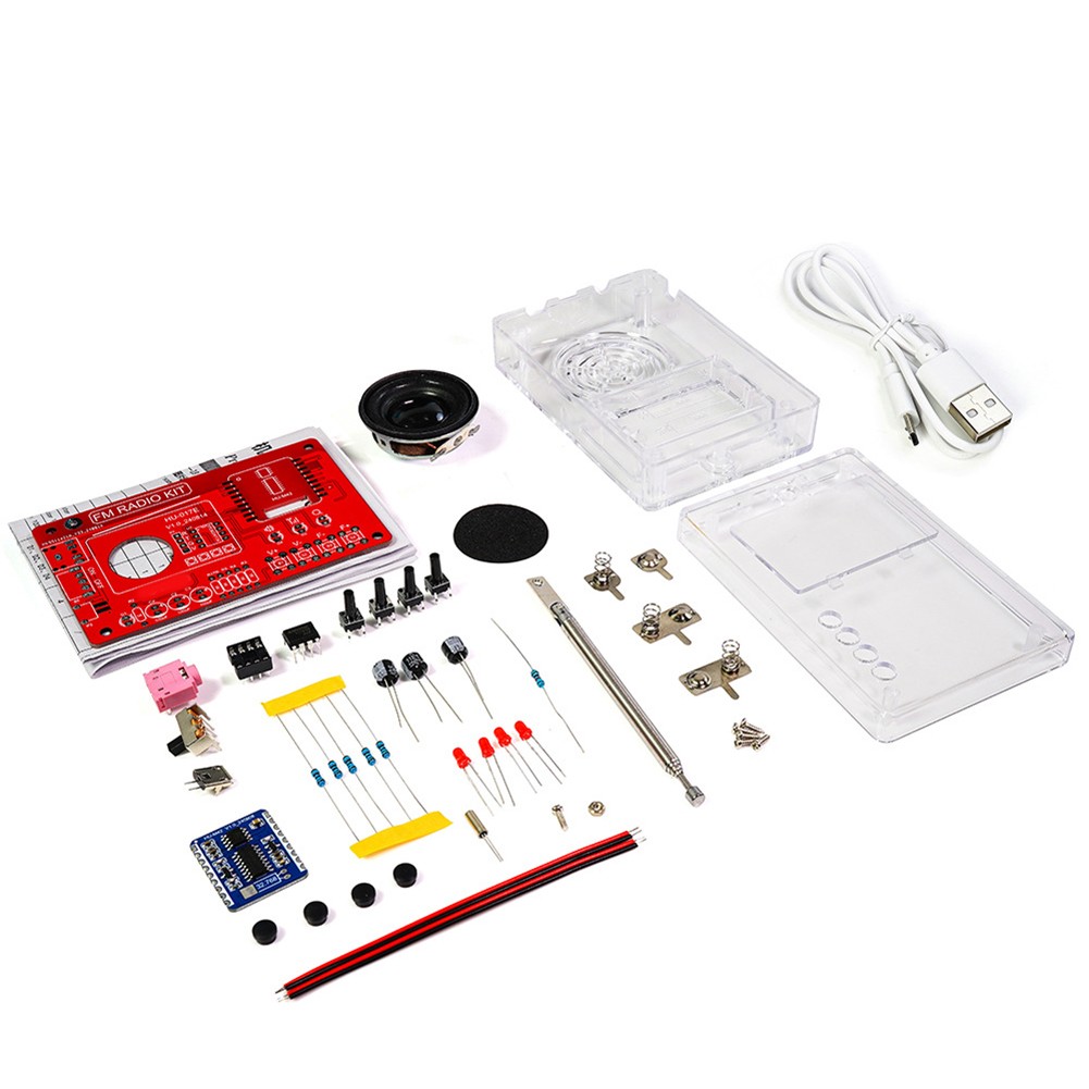 Soldering Practice FM Radio DIY Kit Create Your Own 87 108MHz Stereo Receiver - Picture 30 of 30