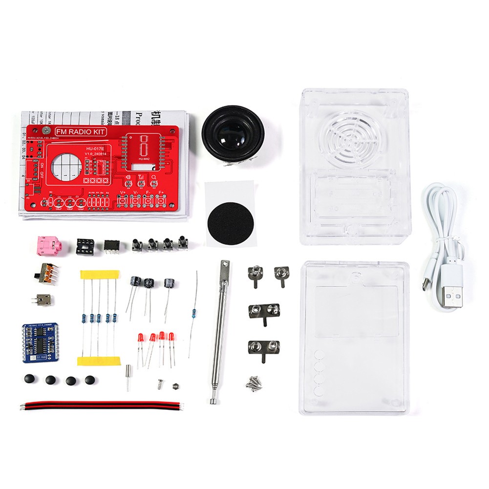 Soldering Practice FM Radio DIY Kit Create Your Own 87 108MHz Stereo Receiver - Picture 28 of 30