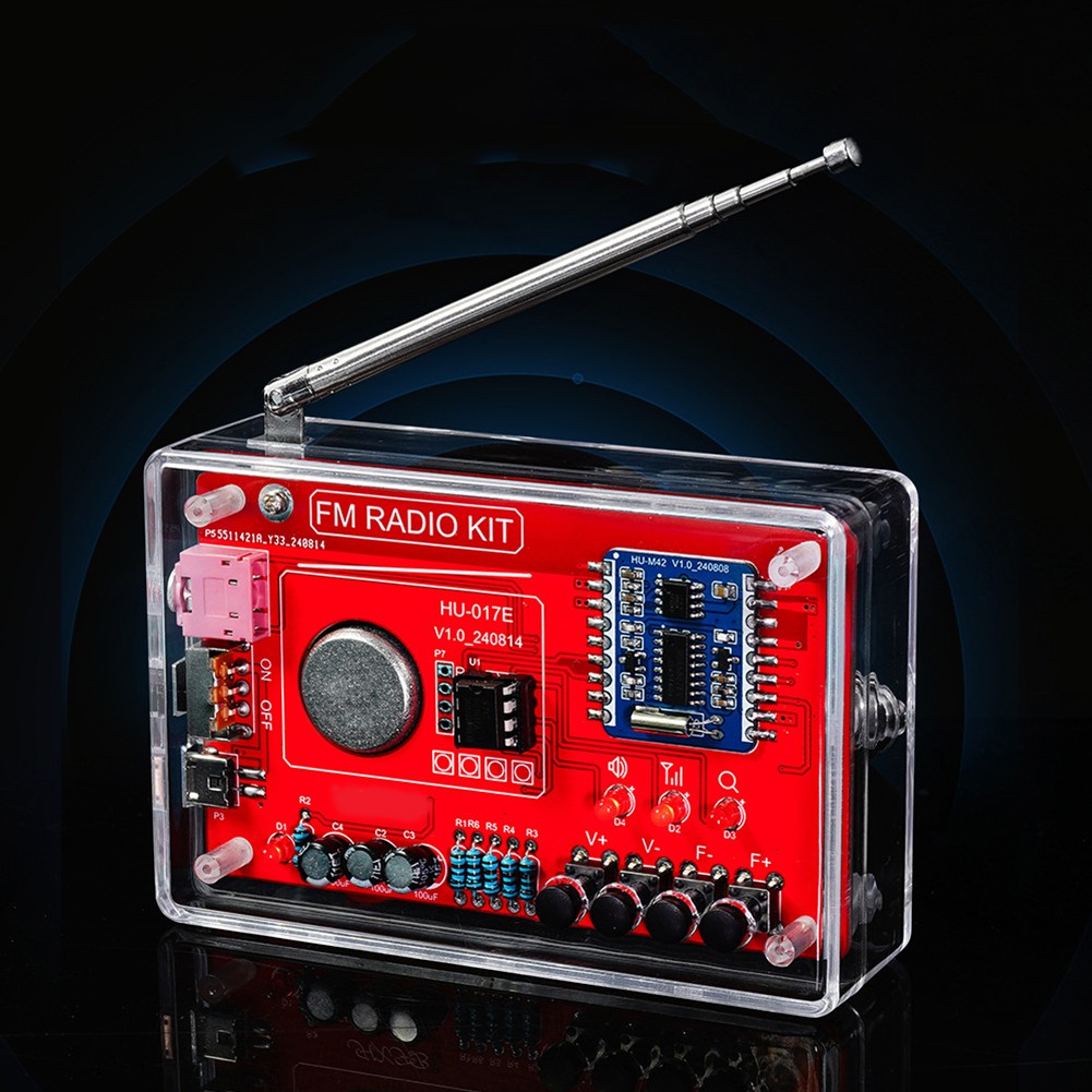 Soldering Practice FM Radio DIY Kit Create Your Own 87 108MHz Stereo Receiver - Picture 27 of 30