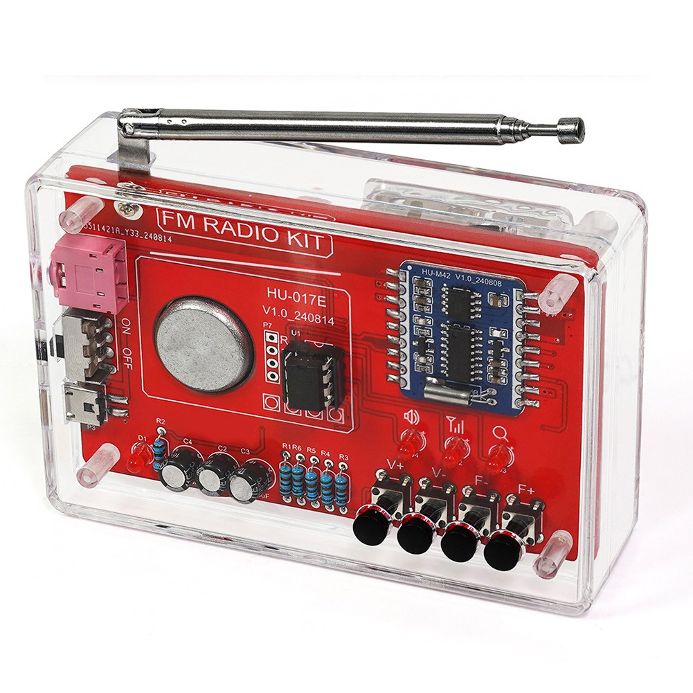 Soldering Practice FM Radio DIY Kit Create Your Own 87 108MHz Stereo Receiver - Picture 26 of 30