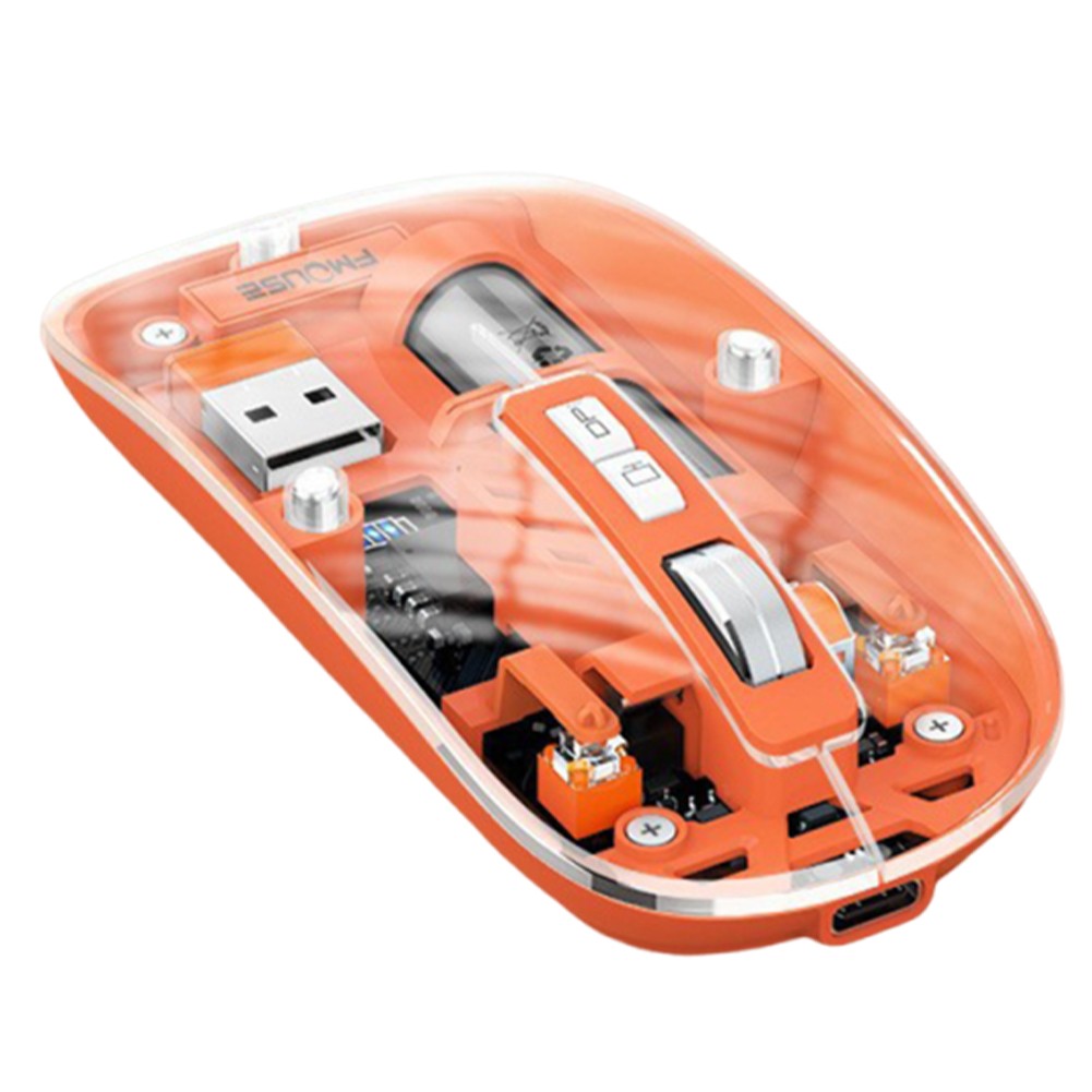 M233 Transparent Mouse with Rechargeable Battery for Easy Connectivity - Picture 12 of 15